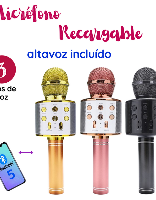 Load image into Gallery viewer, MICRÓFONO CON ALTAVOZ
